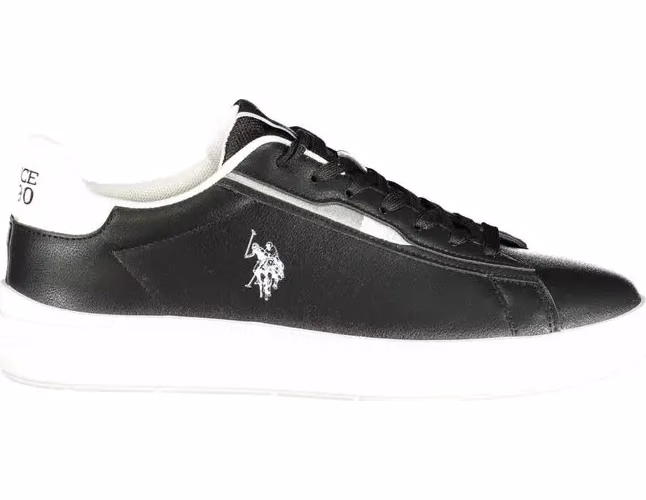 U.S. POLO ASSN. Black Polyester Men's Sneaker