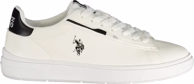 Bianco Polyurethane Mens Sneaker