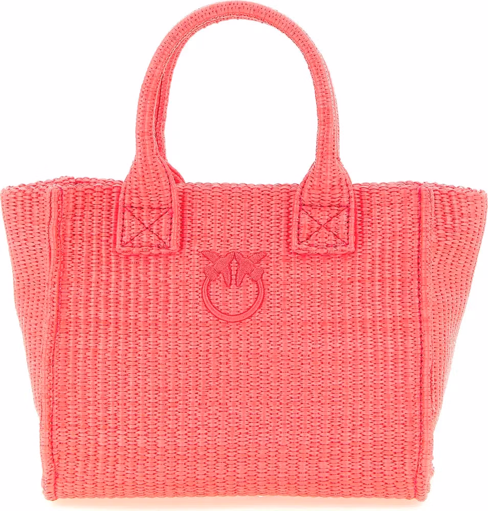 PINKO Fuchsia Polypropylene Tote Bag
