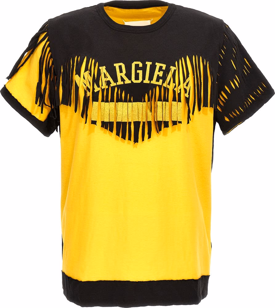 Maison Margiela Bicolor Cotton T-Shirt
