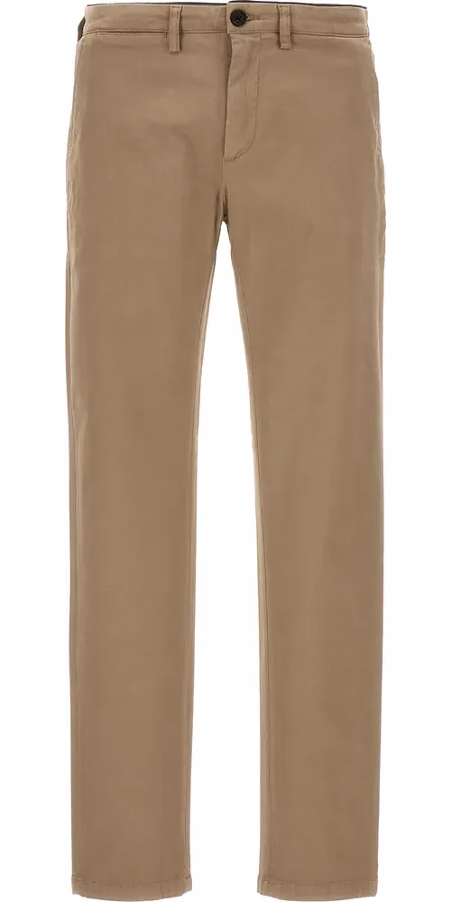 Department 5 Beige Cotton Casual Pants