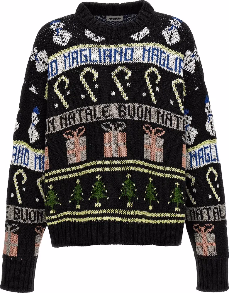 Magliano Black Cotton Cardigan