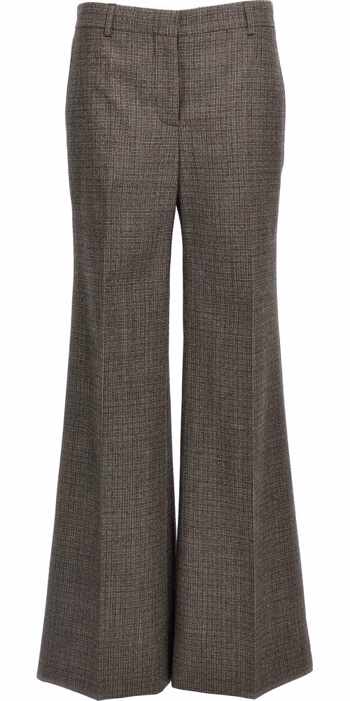 Stella McCartney Gray Wool Flared Pants