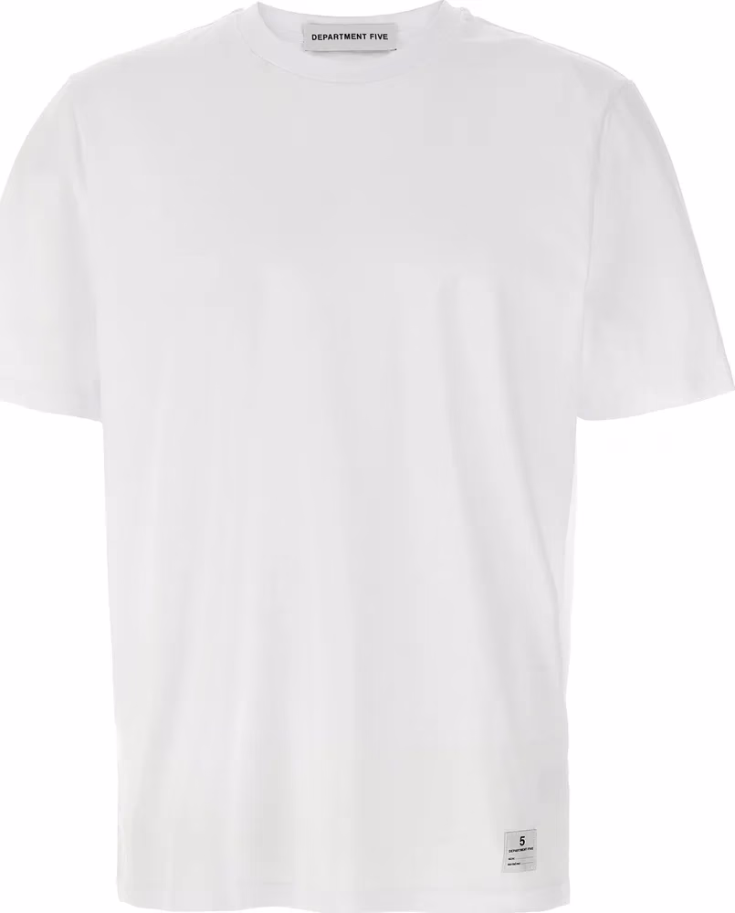 Department 5 White Cotton T-Shirt