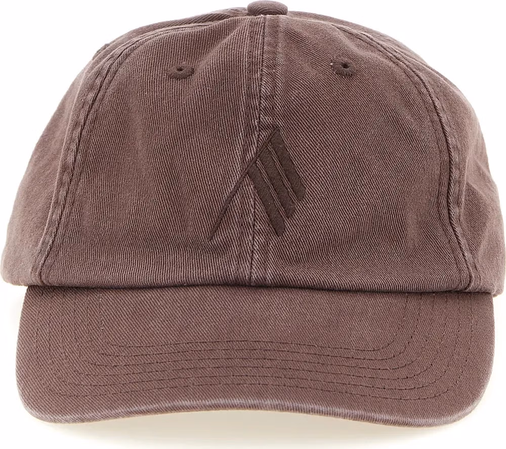 The Attico Brown Cotton Cap (Baseball Hat)