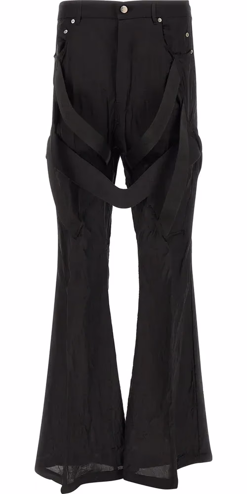 Rick Owens Black Copper Flared Pants