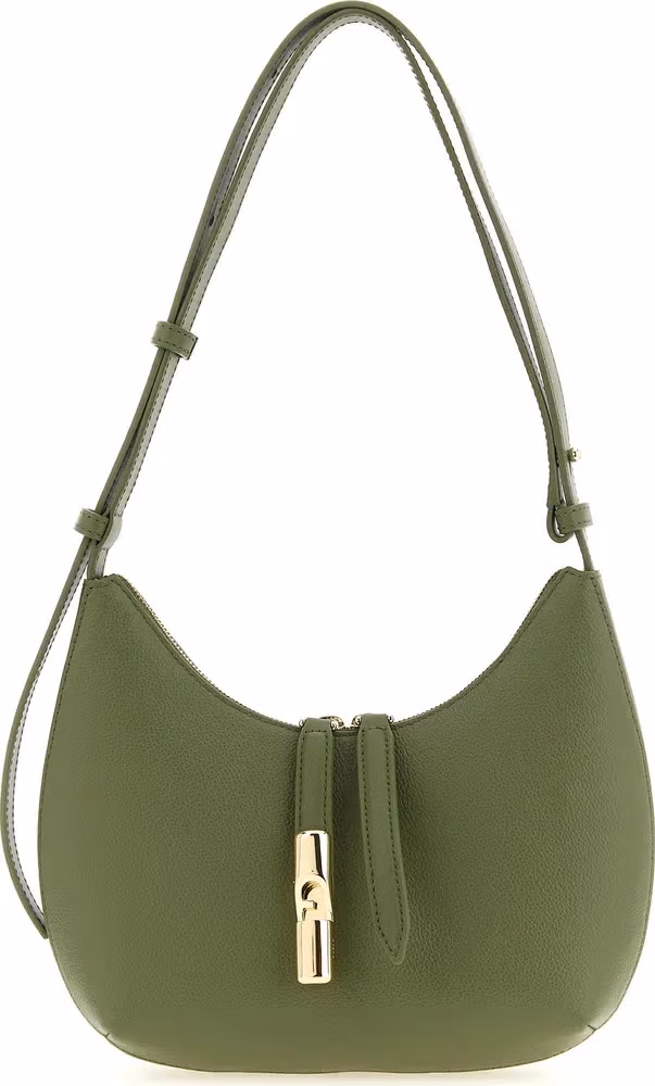 Furla Bicolor Calfskin Shoulder Bag