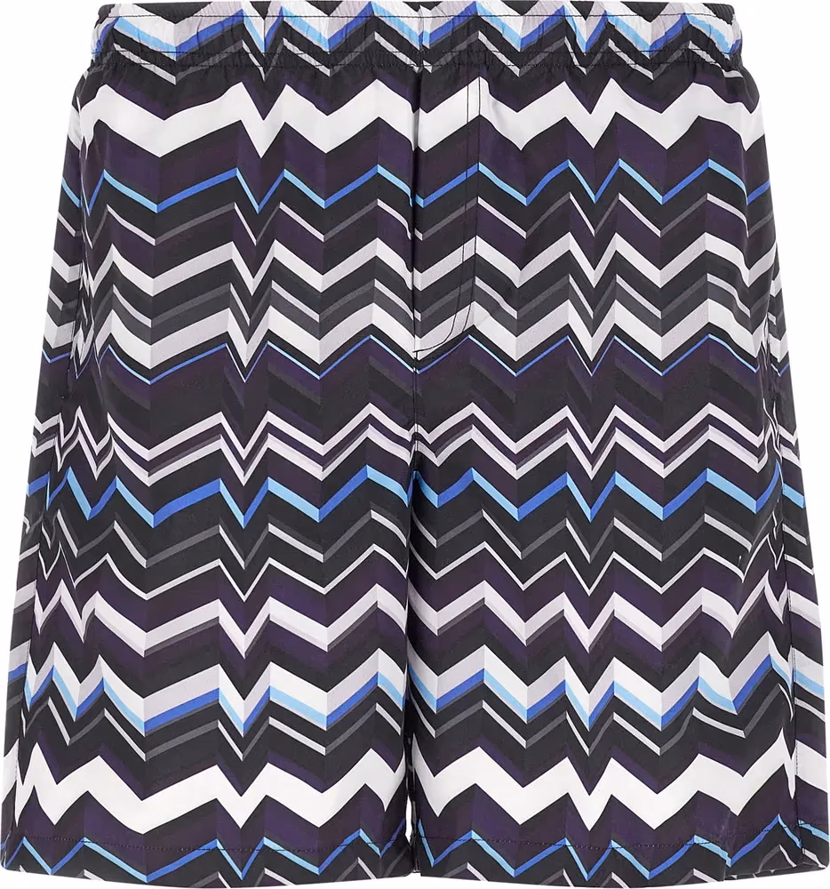 Missoni Multicolor Polyester Swim Shorts
