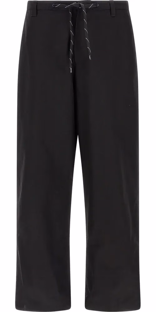 Balenciaga Black Cotton Chino Pants