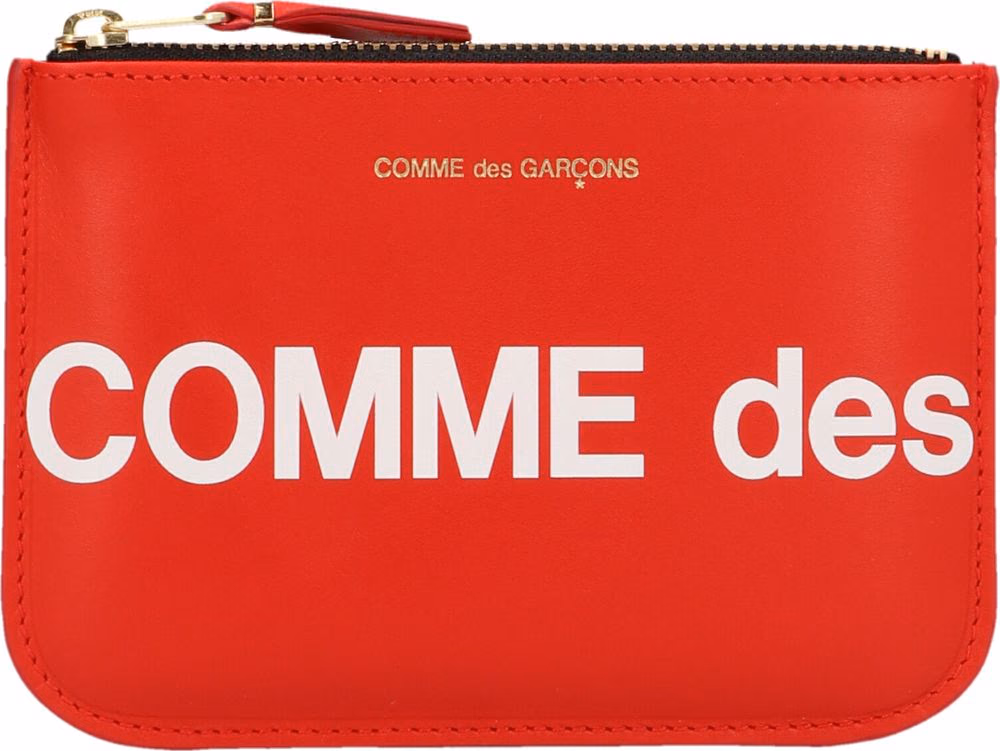 Comme Des Garçons Multicolor Calfskin Cardholder