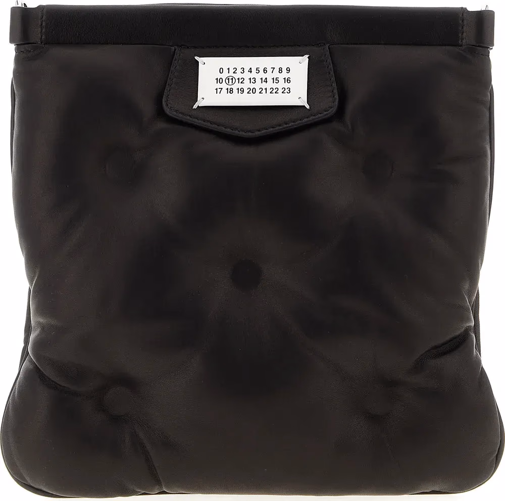 Maison Margiela Black Lambskin Crossbody Bag