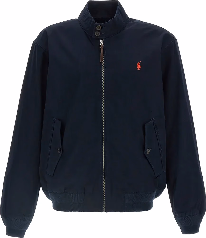 Polo Ralph Lauren Blue Cotton Bomber