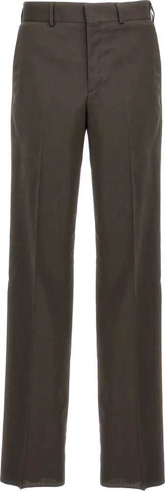 Fendi Bicolor Wool Dress Pants