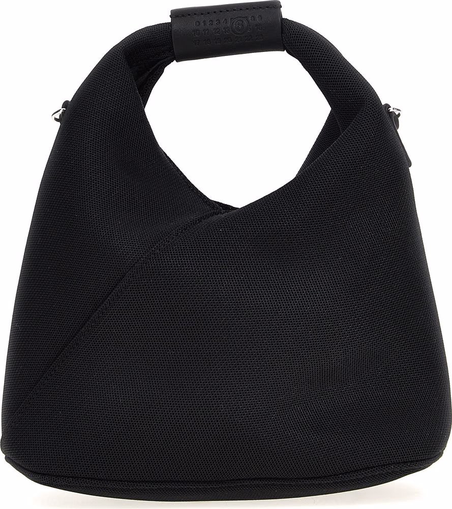 MM6 Maison Margiela Black Polyester Crossbody Bag