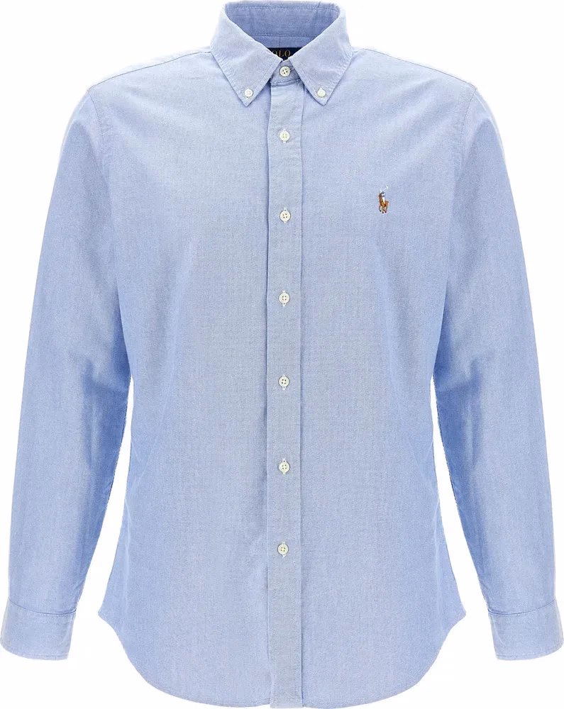 Polo Ralph Lauren Blue Cotton Blouse