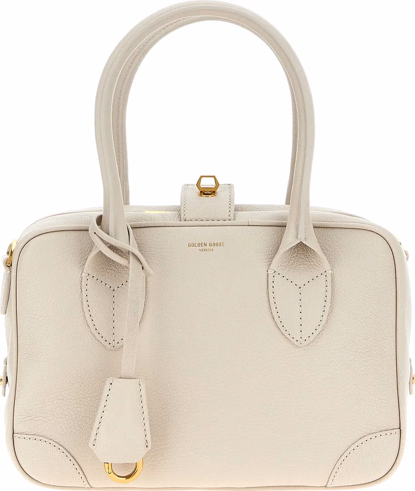 Golden Goose White Goatskin Handbag