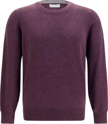 Purple Cashmere Sweater