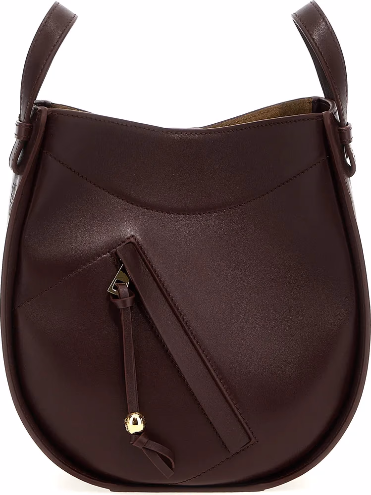 Loewe Bordeaux Calfskin Crossbody Bag