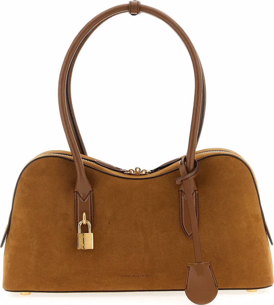 Stella McCartney Brown Polyamide Shoulder Bag