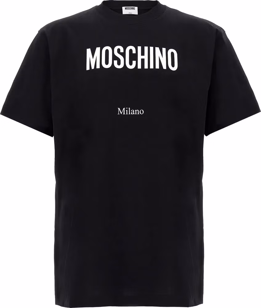 Moschino Bicolor Cotton T-Shirt