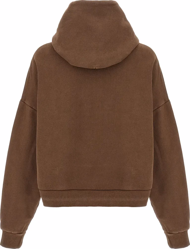 Entire Studios Brown Cotton Sweatshirt