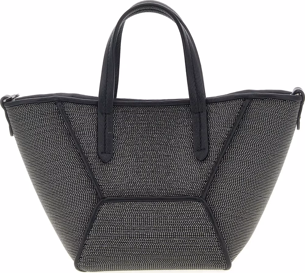 Brunello Cucinelli Black Brass Handbag