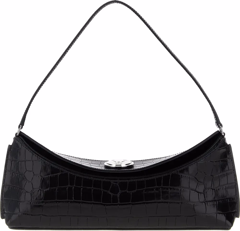 Jacquemus Black Calfskin Shoulder Bag