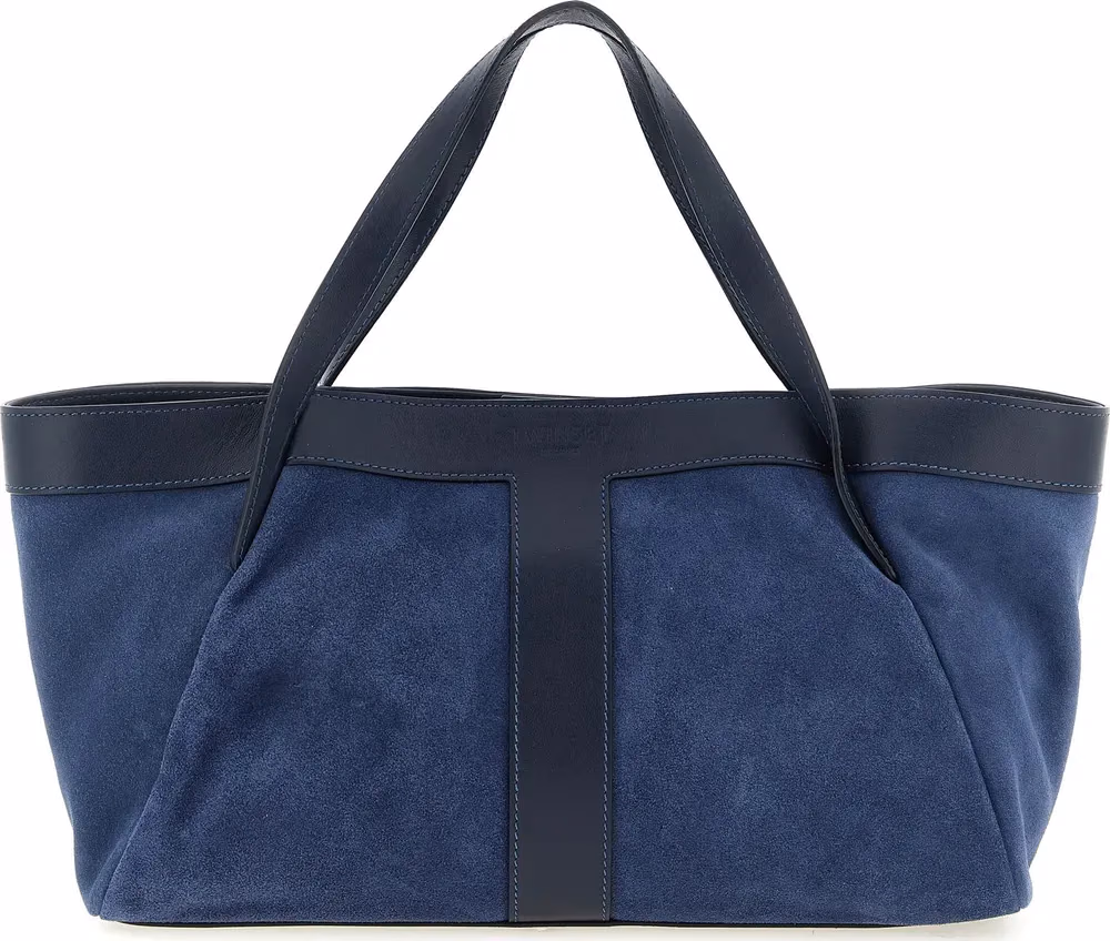 Twinset Blue Polyethylene Shoulder Bag