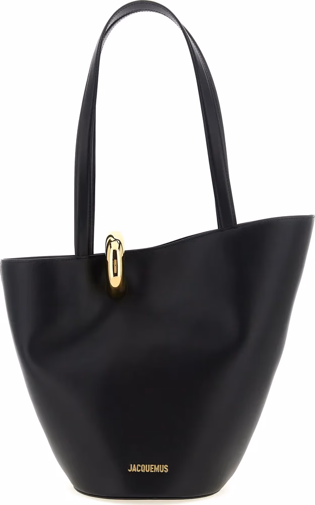 Jacquemus Black Cowhide Shoulder Bag