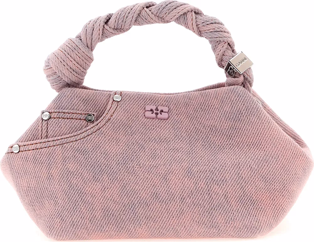 Ganni Multicolor Organic Cotton Handbag