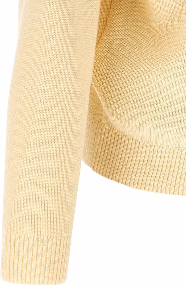 Stone Island Beige Cotton Cardigan