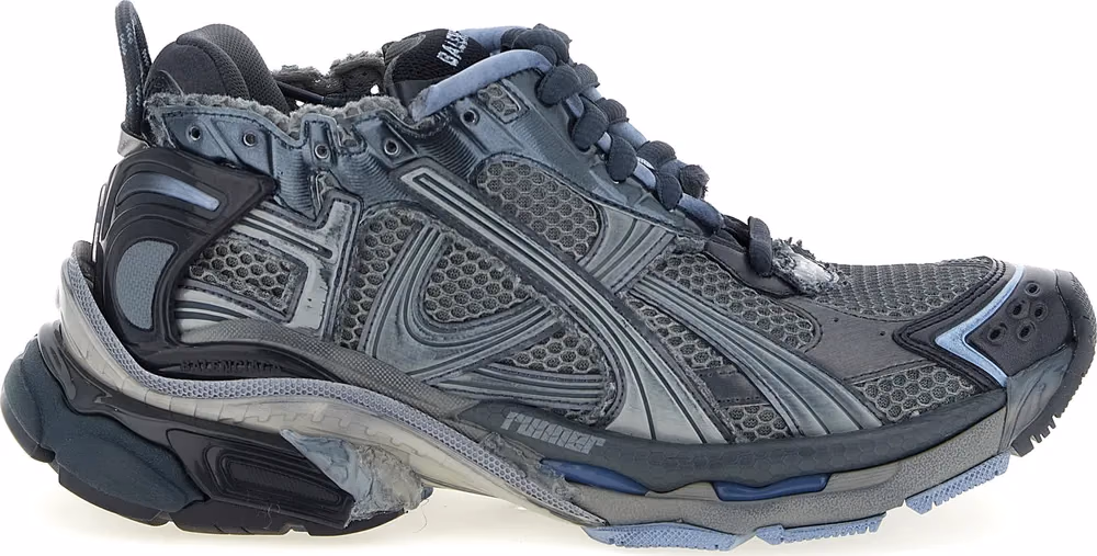 Balenciaga Gray Polyethylene Athletic Sneakers