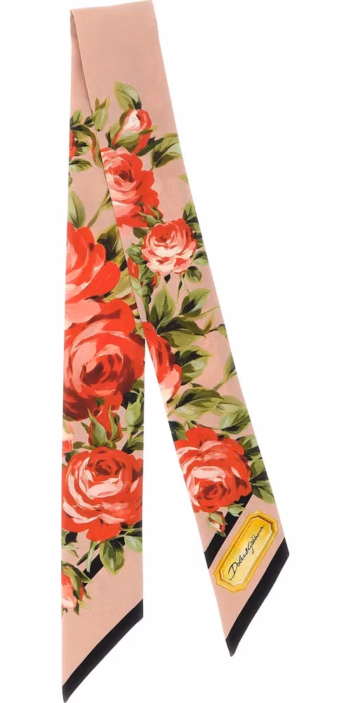 Dolce & Gabbana Multicolor Silk Foulard