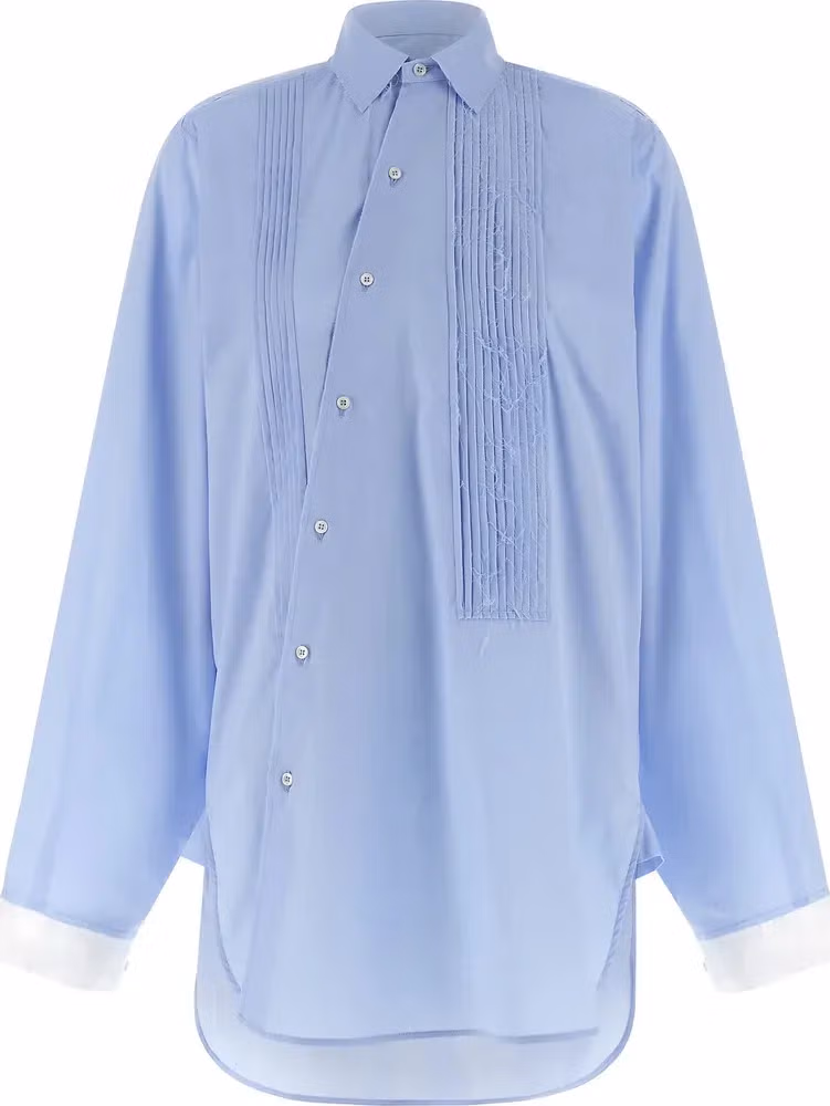 MAISON JEJIA Blue Cotton Blouse