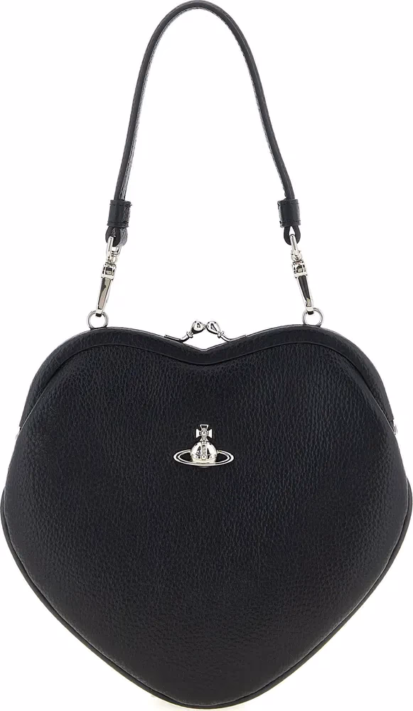 Vivienne Westwood Black Polyethylene Handbag
