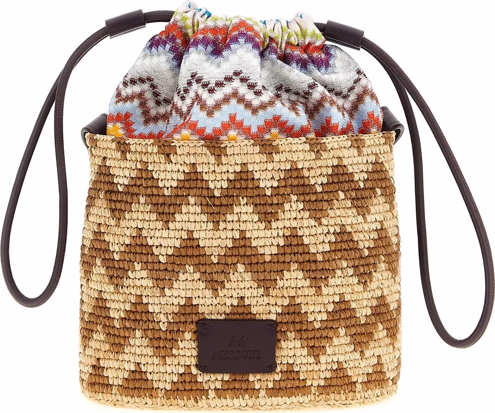 Missoni Multicolor Cotton Crossbody Bag