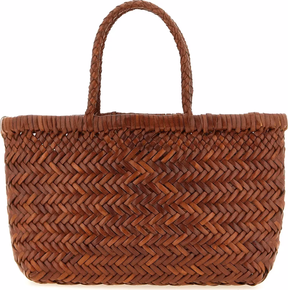 Dragon Diffusion Brown Calfskin Handbag