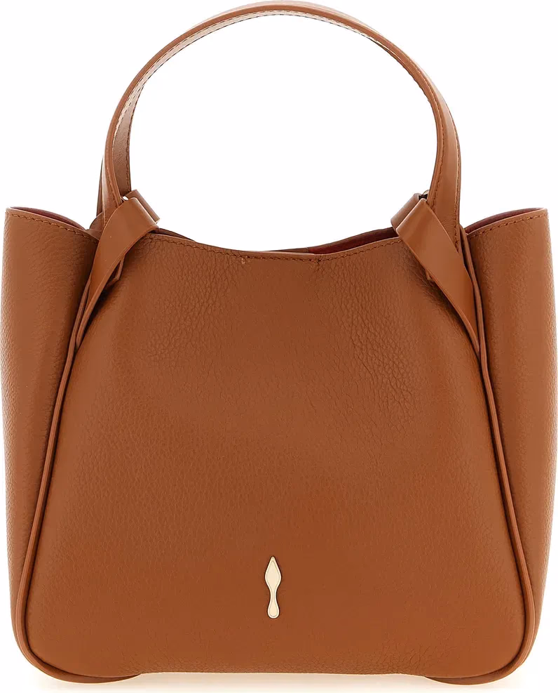 Christian Louboutin Brown Calfskin Tote Bag
