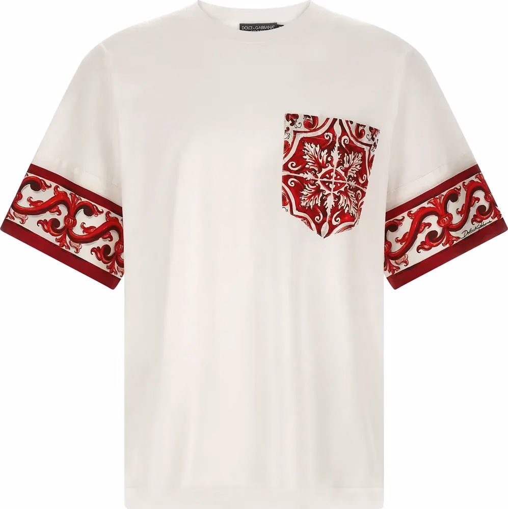 Dolce & Gabbana Multicolor Cotton T-Shirt