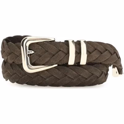 Brown Calf Leather Bos Taurus Regular Belt