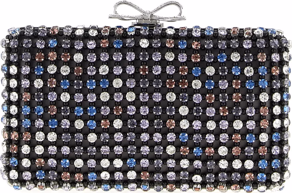 Self-Portrait Multicolor Polyester Clutch Bag