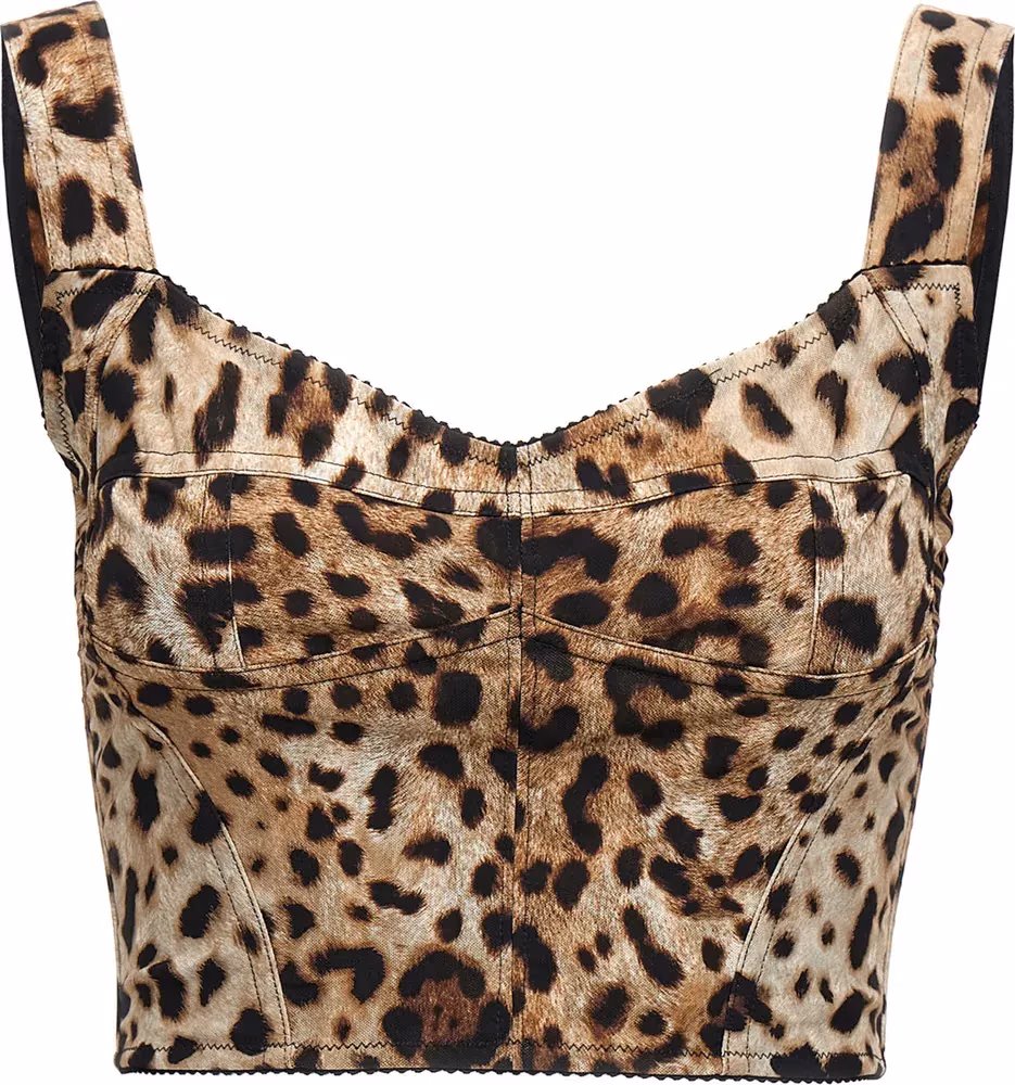 Dolce & Gabbana Multicolor Polyamide Pattern Shirt