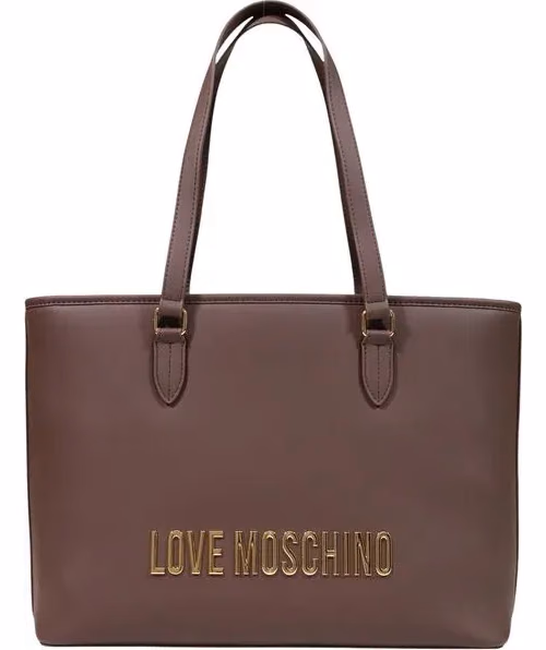 Love Moschino Brown Polyethylene Handbag