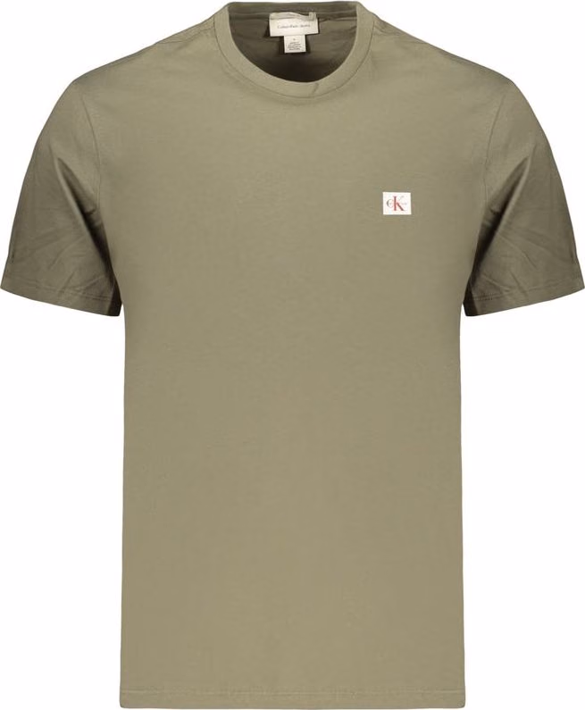 Calvin Klein Green Cotton Men's T-Shirt