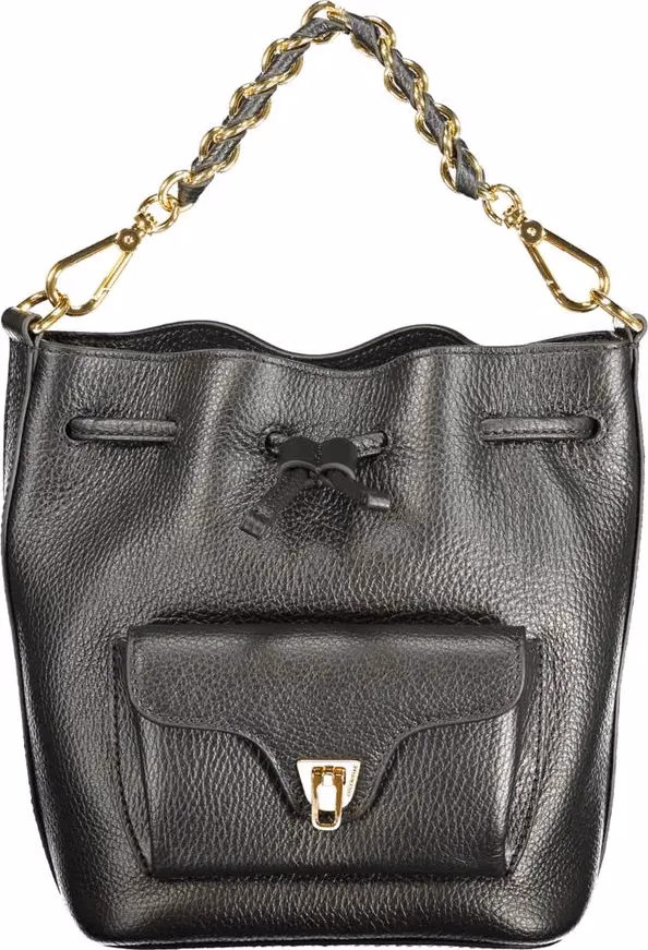 Coccinelle Black Leather Womens Bag