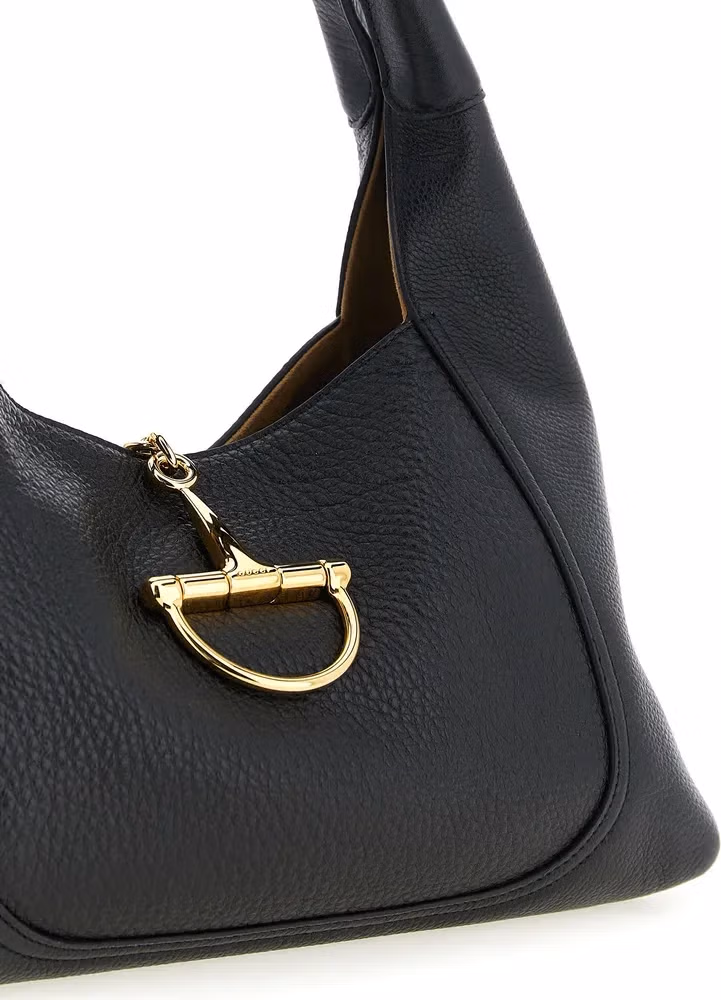 Gucci Black Calfskin Shoulder Bag