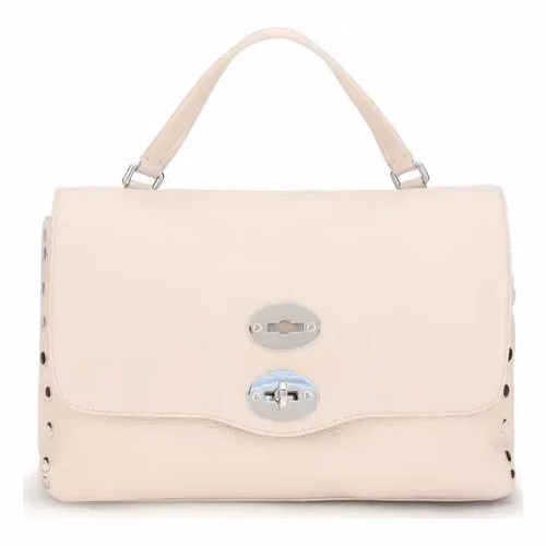 Zanellato Beige Calf Leather Bos Taurus Handbag
