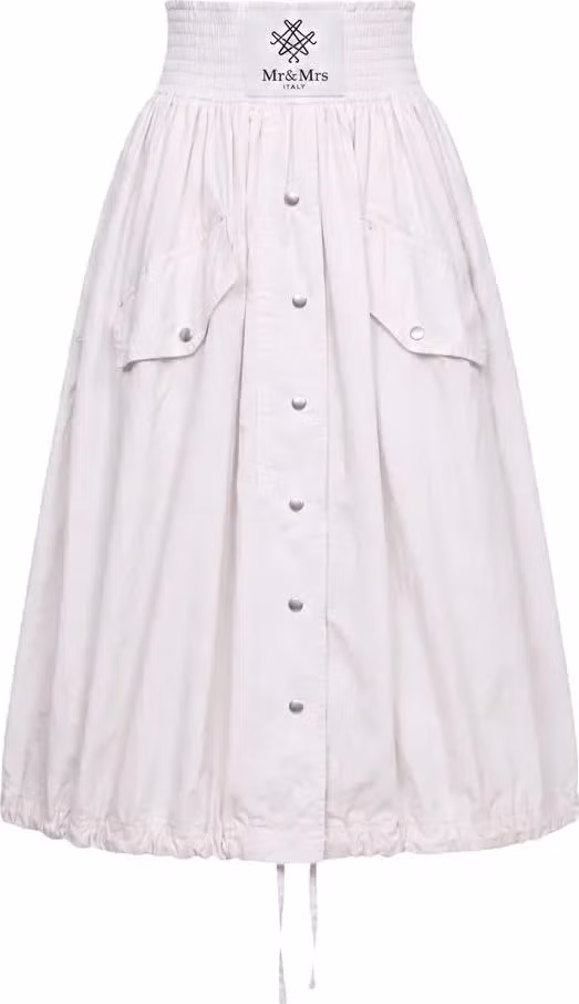 Mr&Mrs Italy White Polyamide Women Skirt
