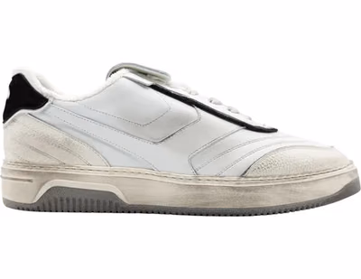 White Suede Men Sneakers