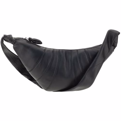 Lemaire Black Lamb Ovis Aries Aries Shoulder Bag